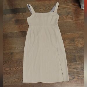 Babaton 90s Slit Midi Dress